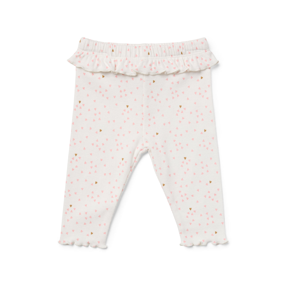 Flutter Hearts Bodysuit and Footless Legging 2 Piece Set