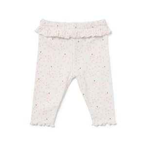 Flutter Hearts Bodysuit and Footless Legging 2 Piece Set