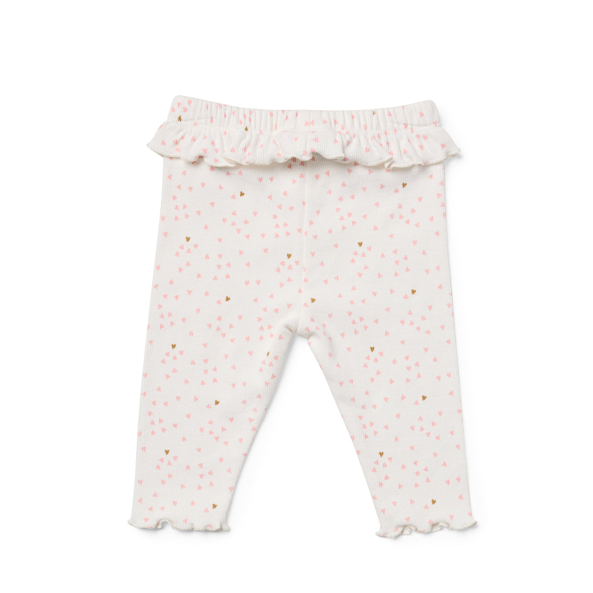 Flutter Hearts Bodysuit and Footless Legging 2 Piece Set