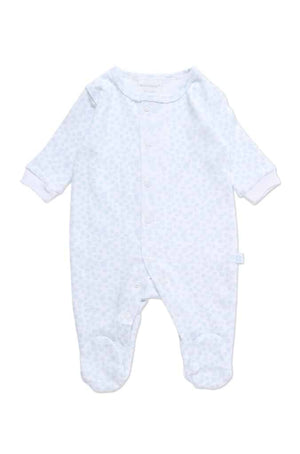 Blue Dots and Stripes Studsuits 2 pack