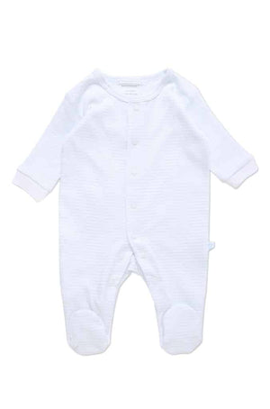 Blue Dots and Stripes Studsuits 2 pack