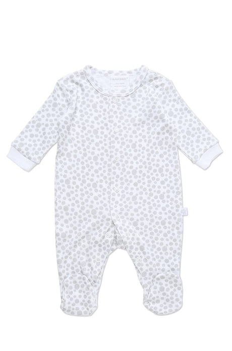 Grey 2 pack Studsuits Dots and Stripes