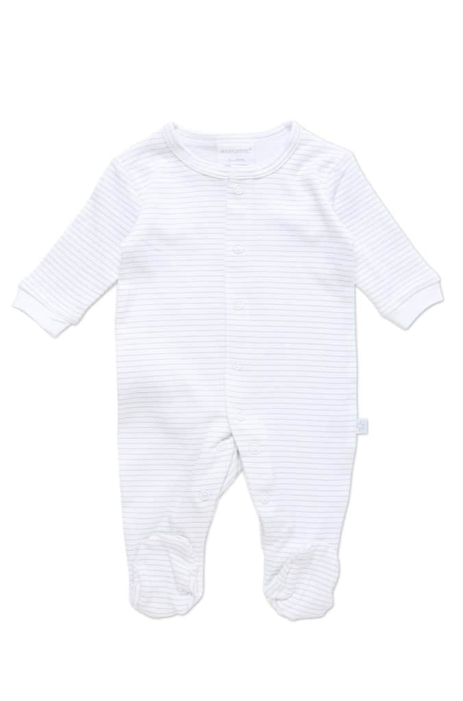 Grey 2 pack Studsuits Dots and Stripes