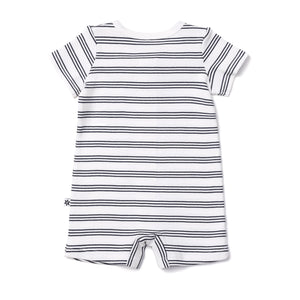 By The Sea Short Sleeve Romper