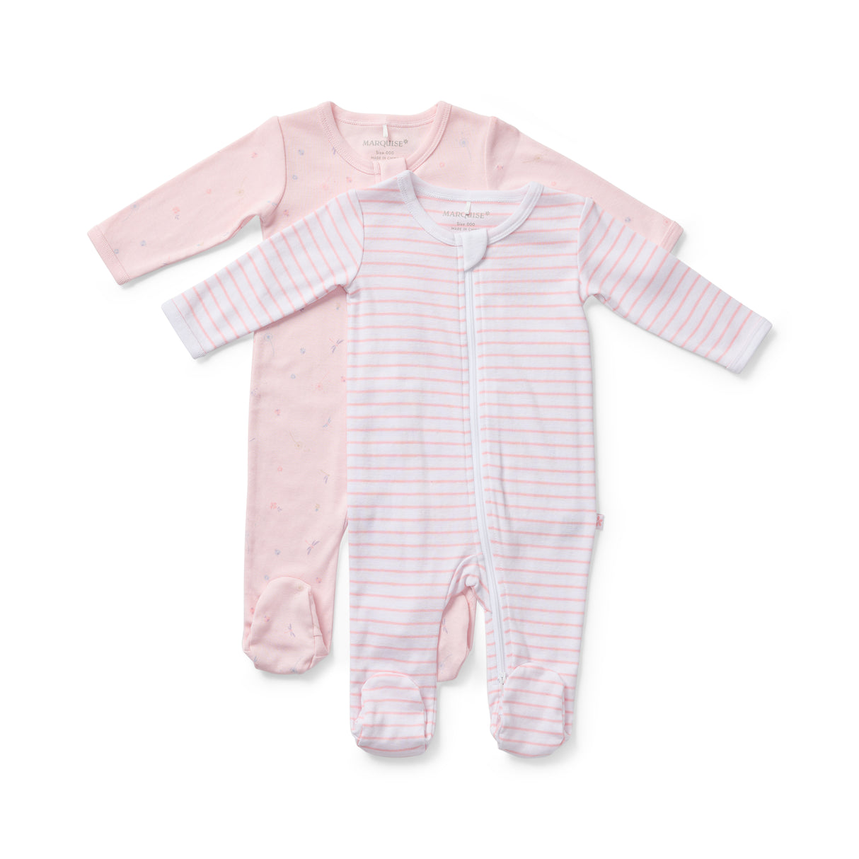 Everyday Essentials Dandelion Day Dream Zipsuit 2 Pack