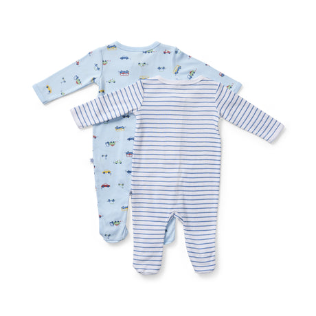 Everyday Essentials On The Go Zipsuit 2 Pack