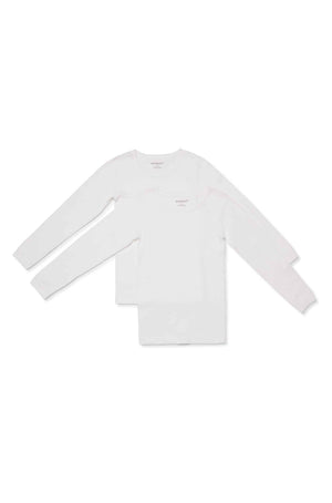 Kids Cotton Long Sleeve Spencer Top 2 Pack