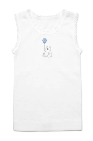 Boys Bear Singlet 2 Pack