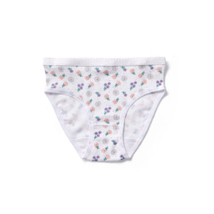 Girls Gingham Floral Underwear 2 Pack