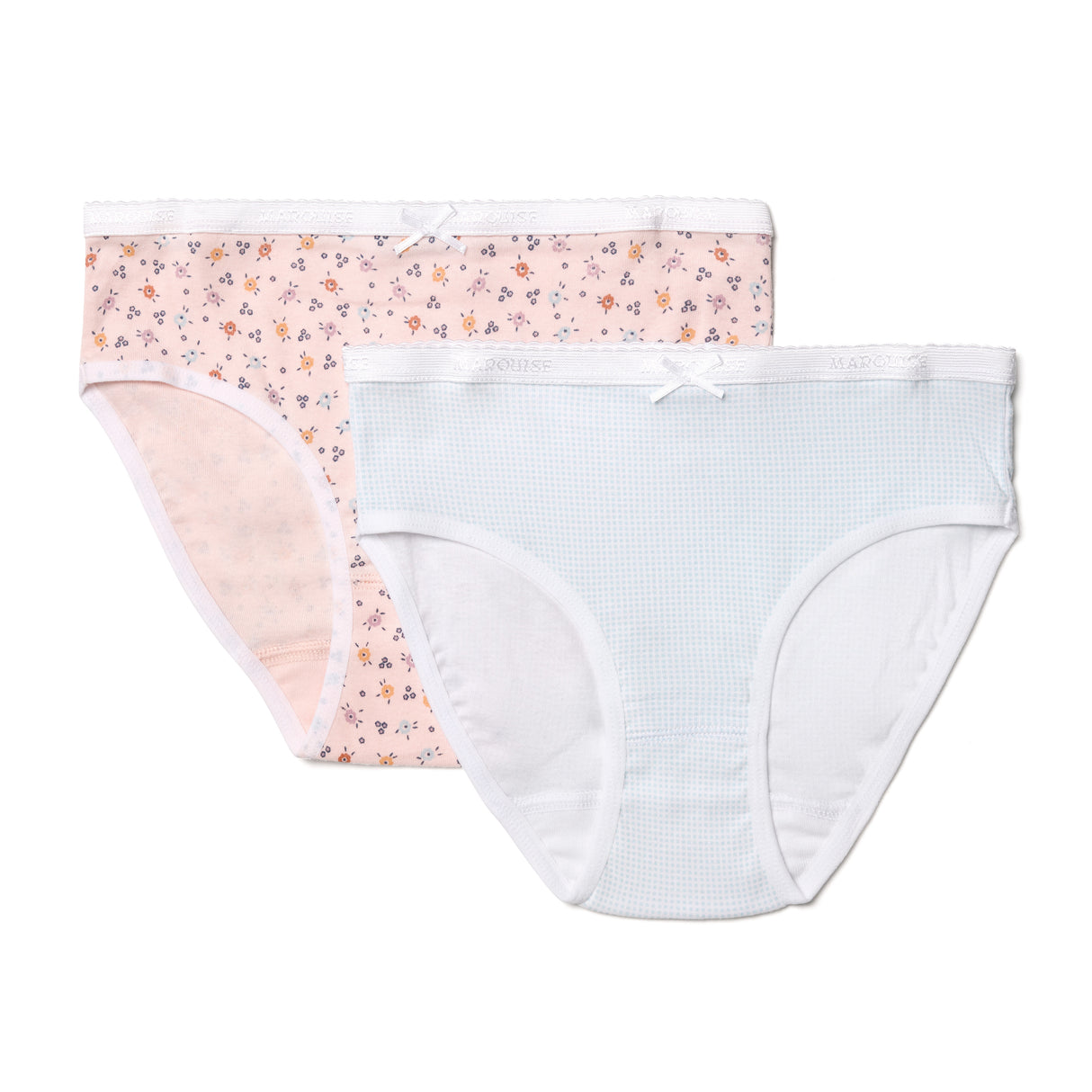 Girls Geo Floral Underwear 2 Pack