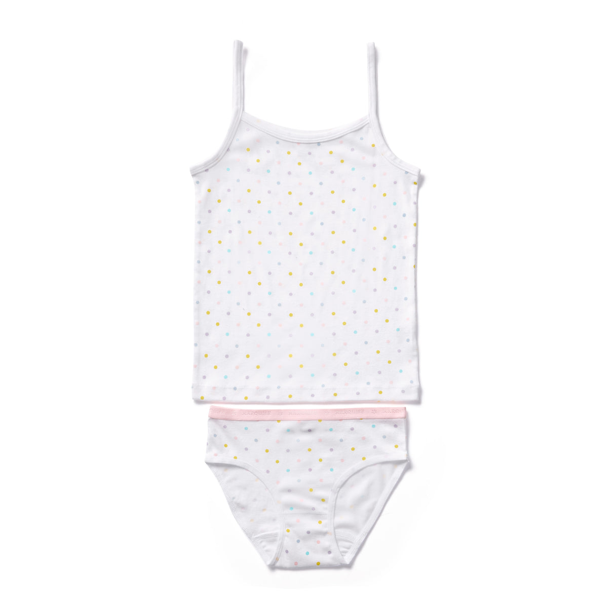 Girls Spot Singlet & Underwear 2 Pack