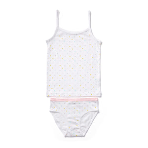 Girls Spot Singlet & Underwear 2 Pack