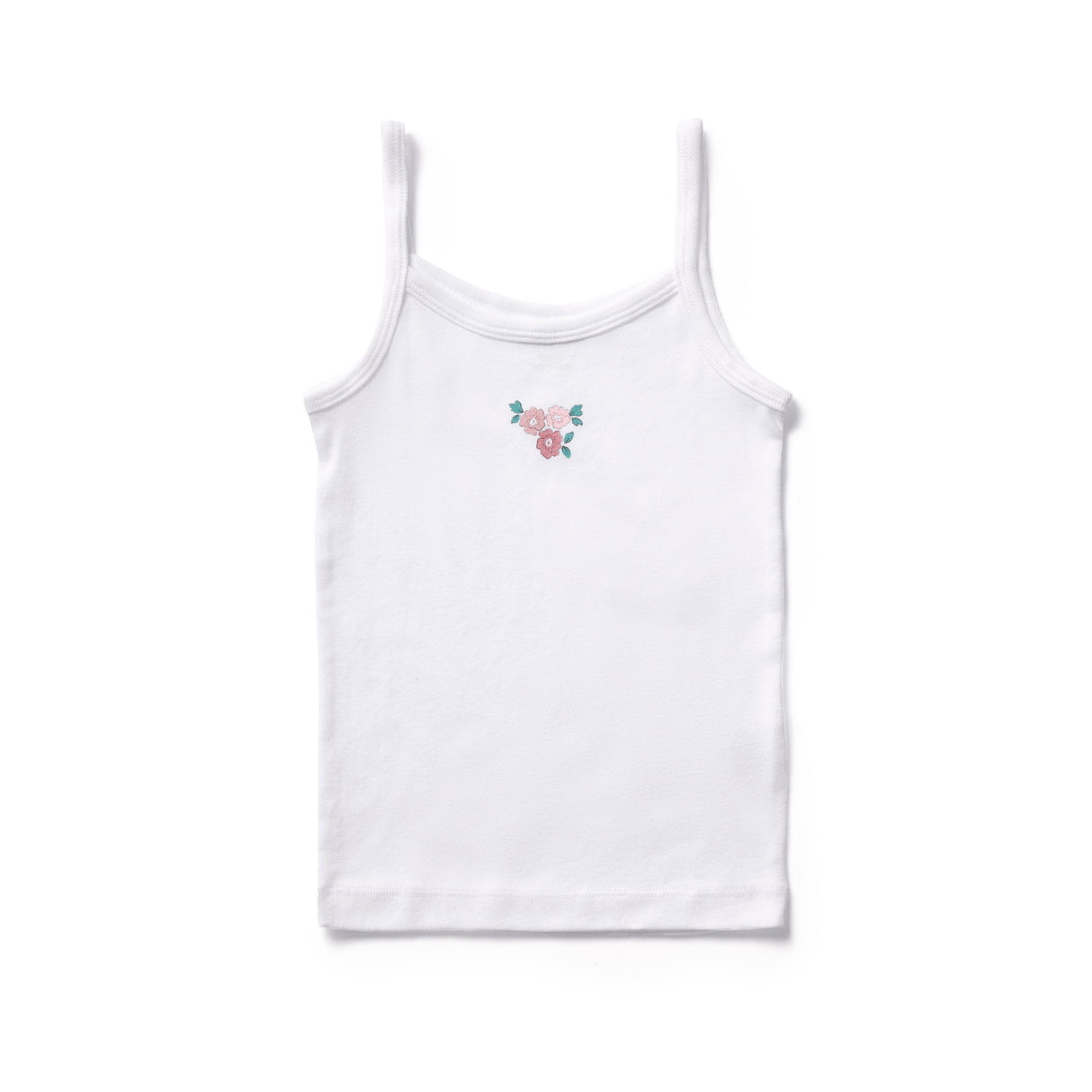 Girls Floral Singlet & Underwear 2 Pack