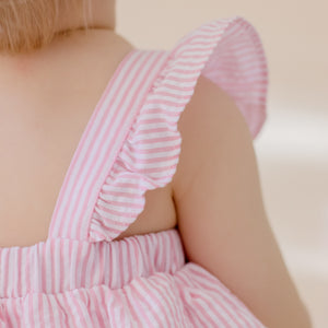 Field of Beries Woven Frill Romper