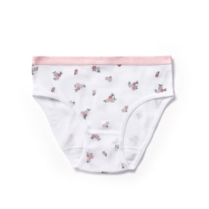 Girls Floral and Spots Underwear 2 Pack