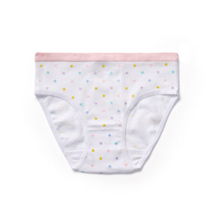 Girls Floral and Spots Underwear 2 Pack