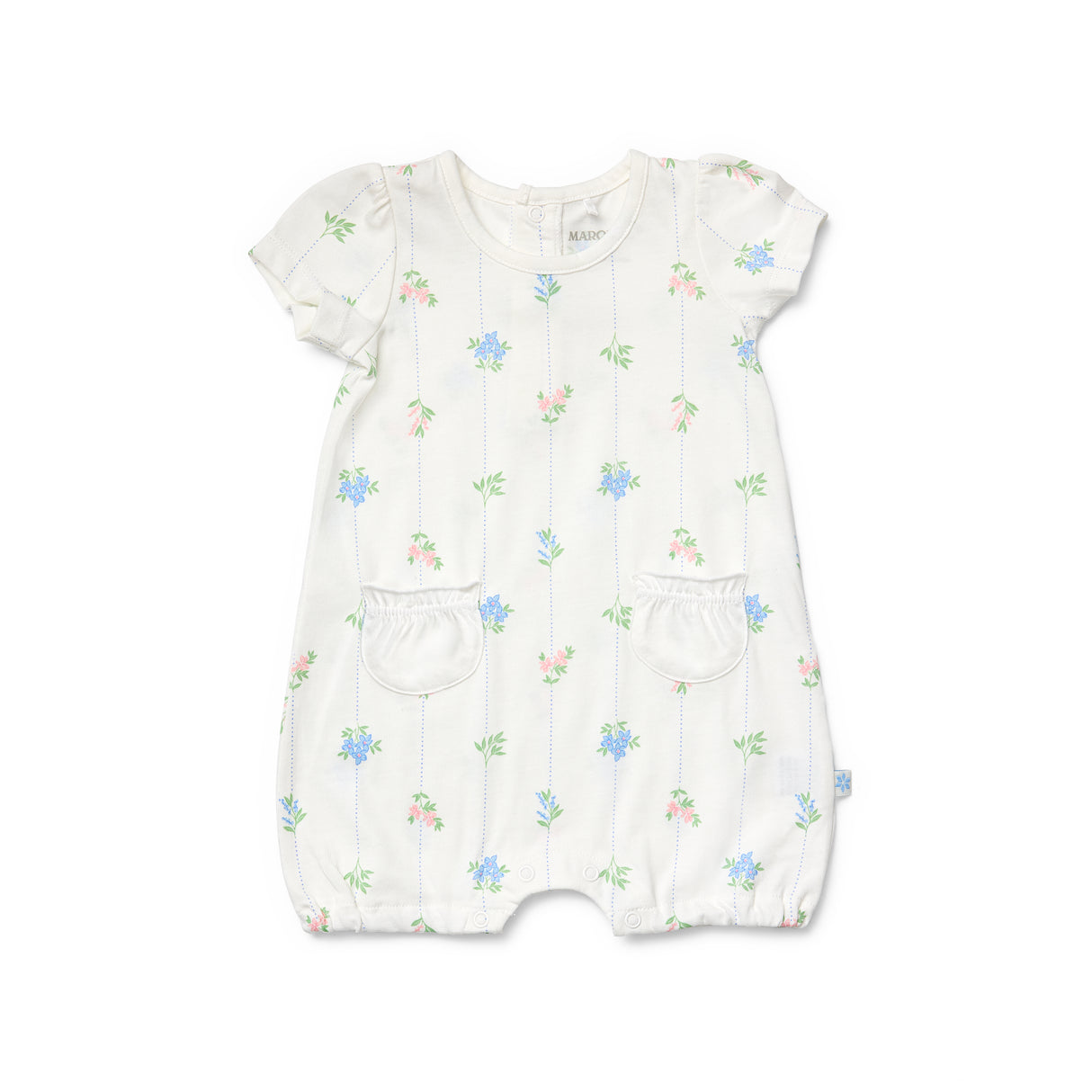 Perfect Posie Puff Sleeve Romper