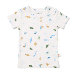 Endless Summer T-Shirt & Woven Shorts Set