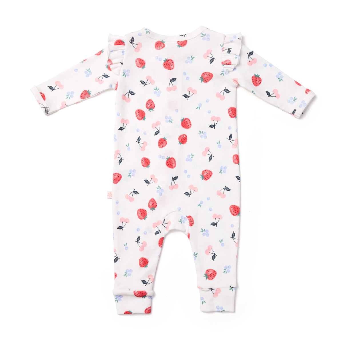 Field of Berries Frill Zipsuit