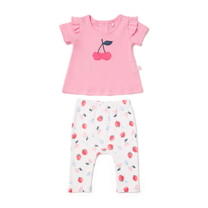 Field of Berries T-Shirt & Leggings Set