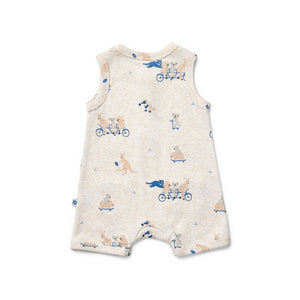 Sunday Funday Sleeveless Romper