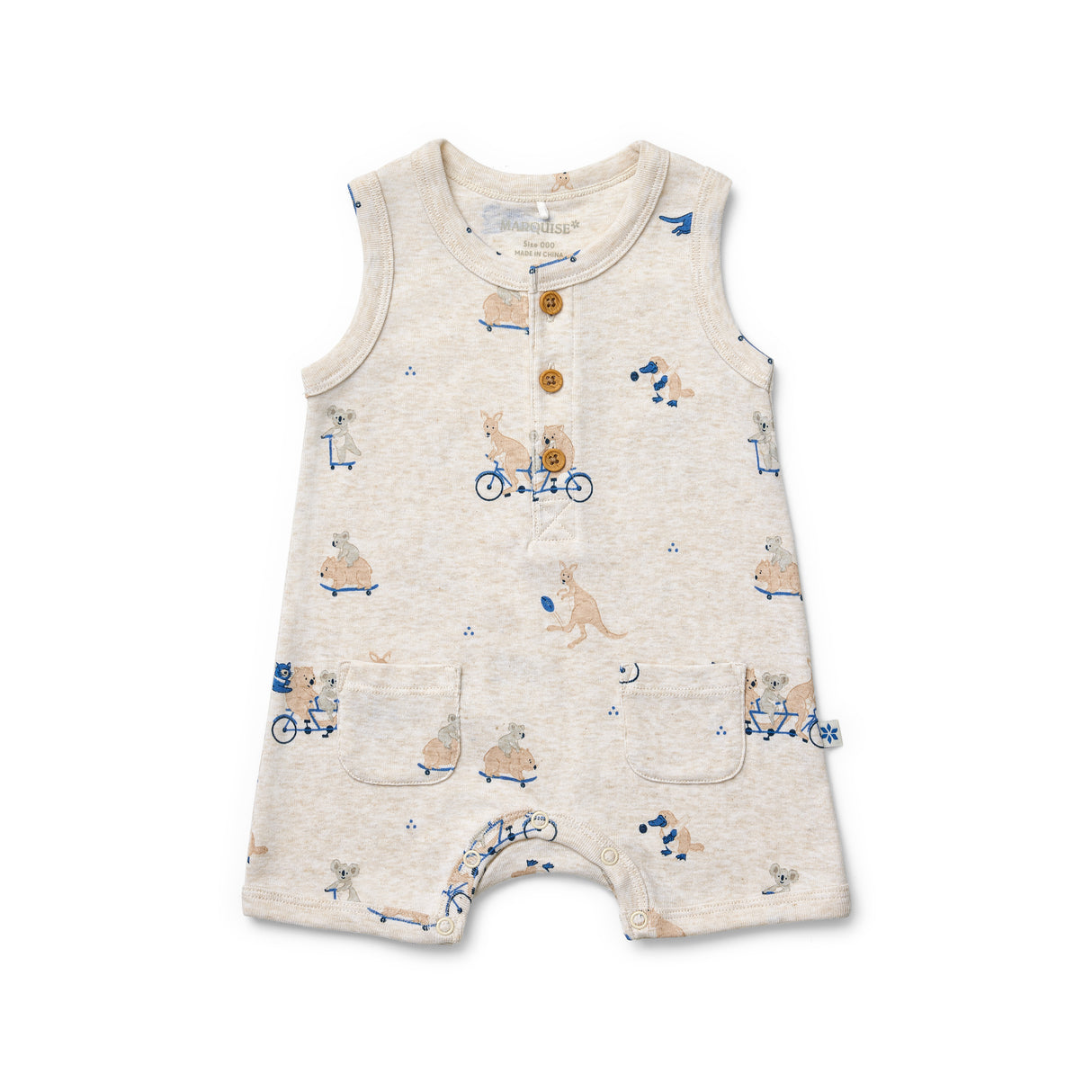 Sunday Funday Sleeveless Romper