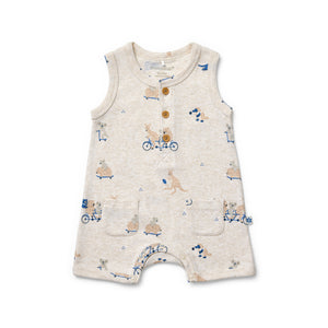 Sunday Funday Sleeveless Romper