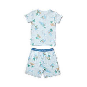 Surfer Dog Short Sleeve Pyjama Set