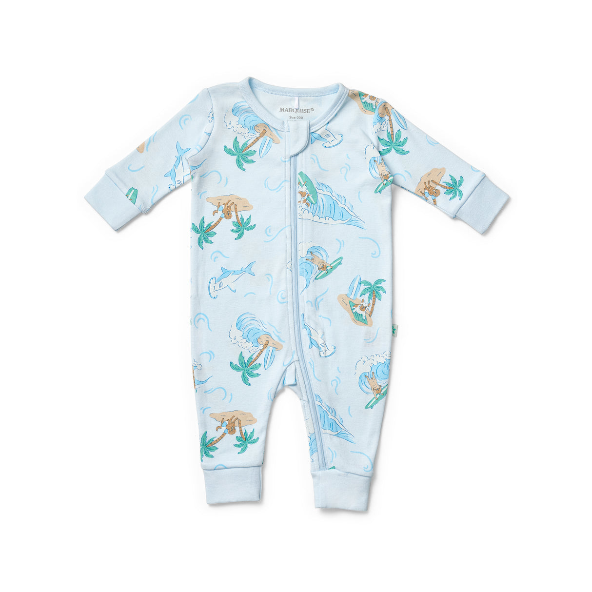 Surfer Dogs Footless Zipsuit