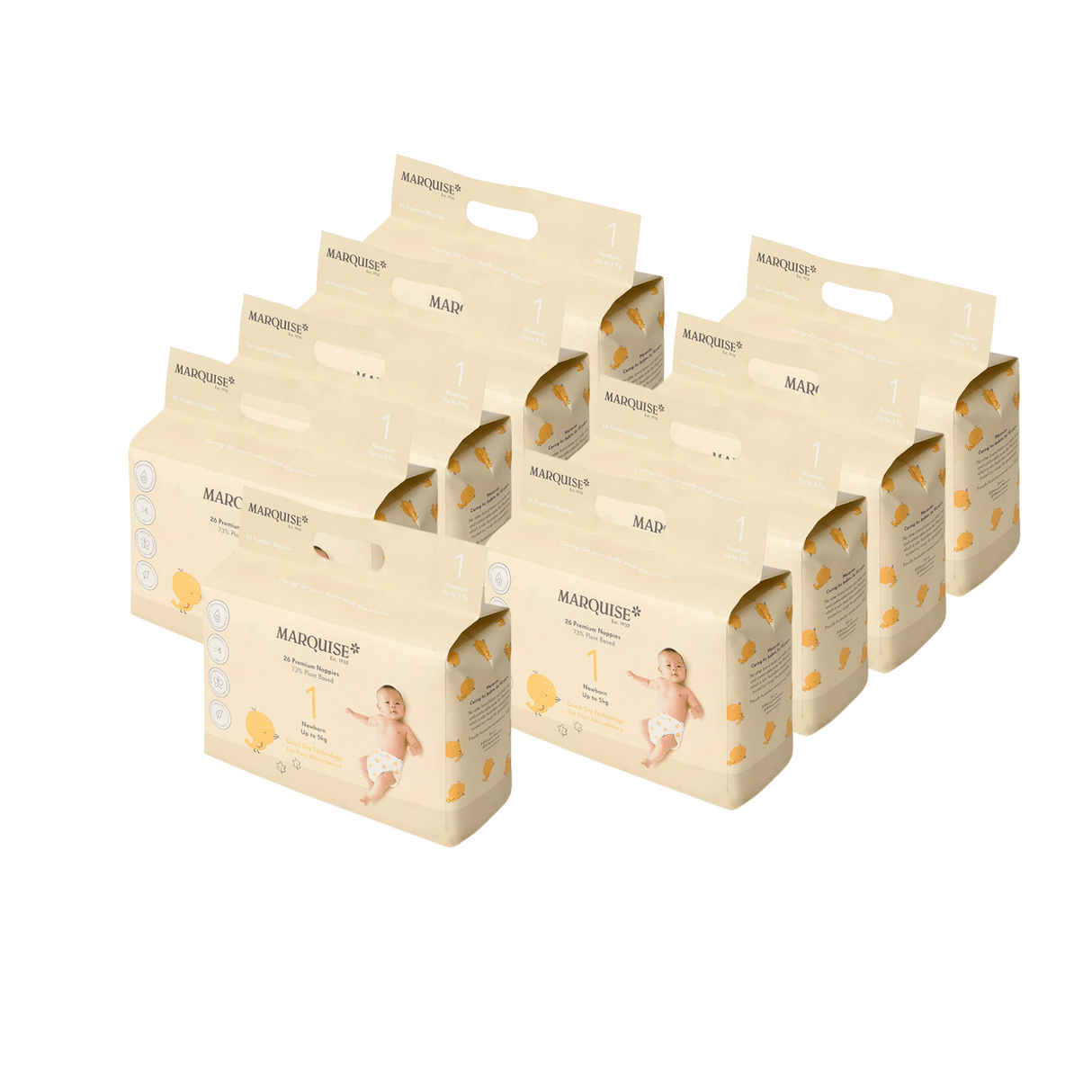 Marquise Hypoallergenic Nappies Subscription