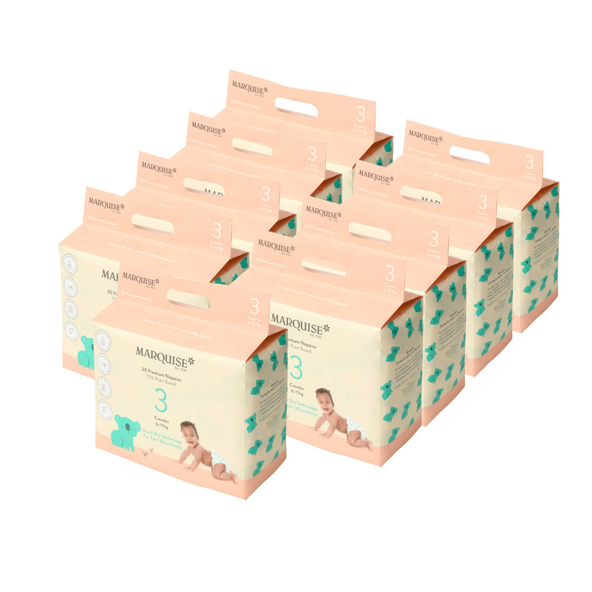 Marquise Hypoallergenic Nappies Subscription