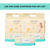 Marquise Hypoallergenic Nappies & Wipes Starter Pack