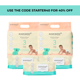 Marquise Hypoallergenic Nappies & Wipes Starter Pack