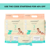 Marquise Hypoallergenic Nappies & Wipes Starter Pack