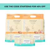 Marquise Hypoallergenic Nappies & Wipes Starter Pack