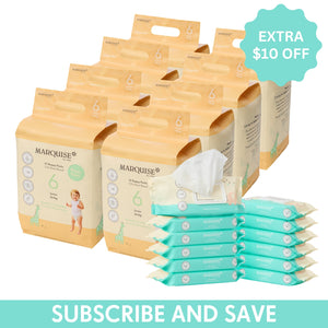 Marquise Hypoallergenic Nappy Pant and Water Wipes Bundle Subscription