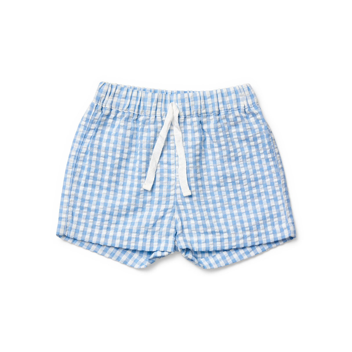 Sunday Funday Tee & Woven Gingham Shorts Set