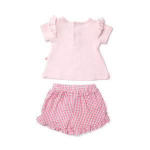 Little Bows Top & Shorts Set