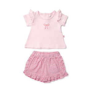 Little Bows Top & Shorts Set