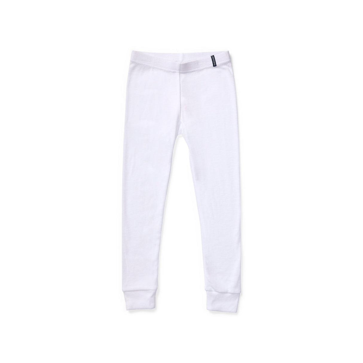 Kids Thermal Leggings - White