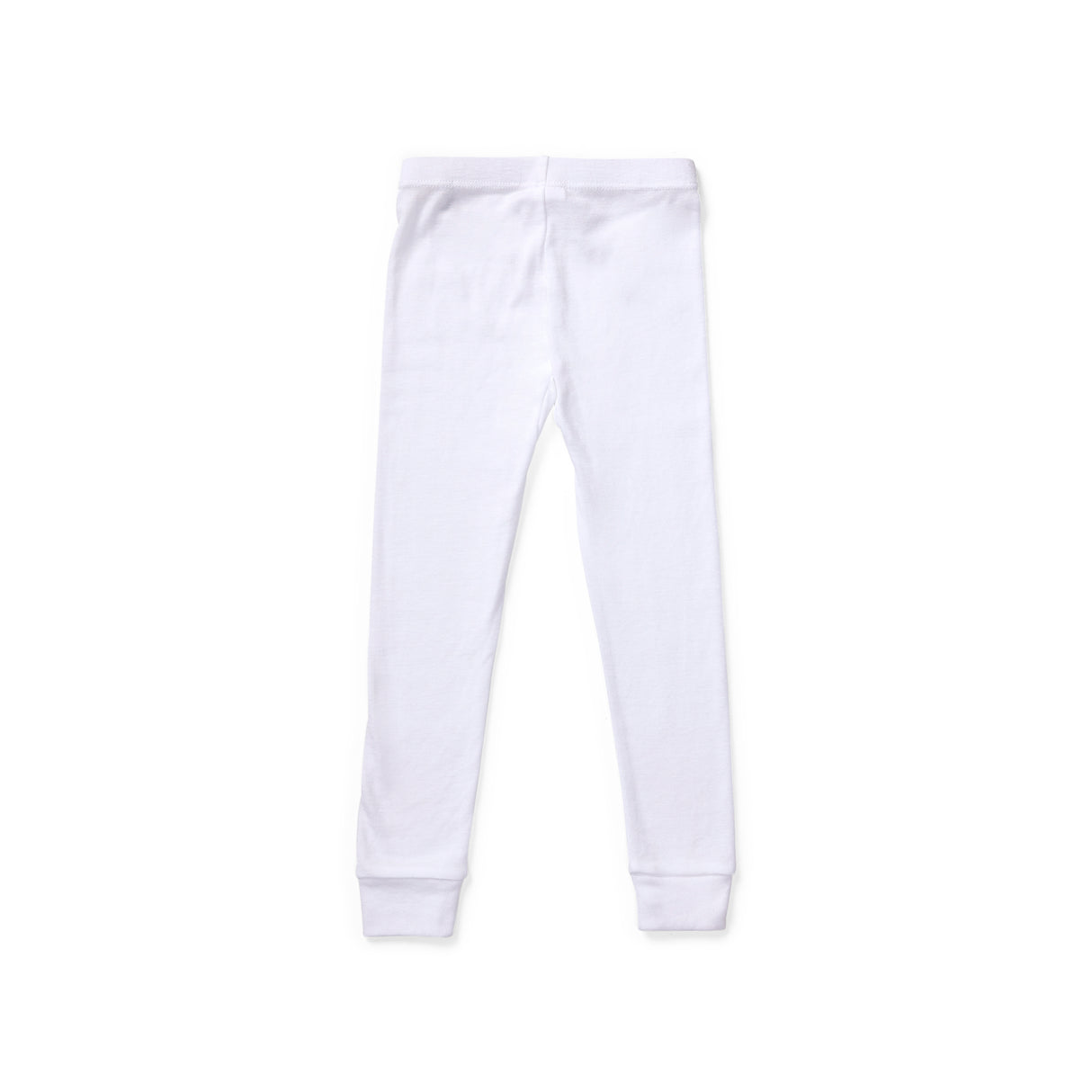 Kids Thermal Leggings - White