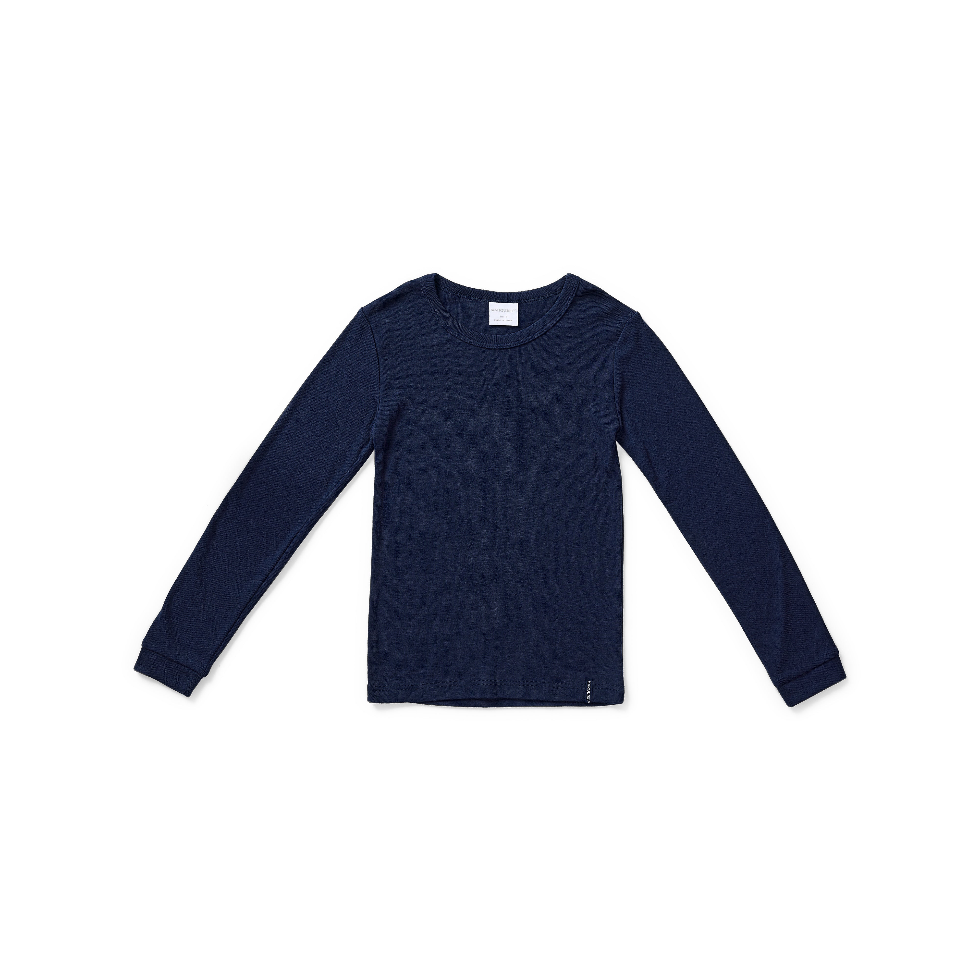 Kids Thermal Long Sleeve Top - Navy – Marquise