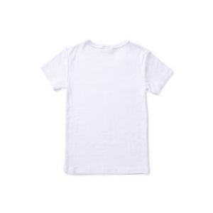 Kids Thermal Tee - White