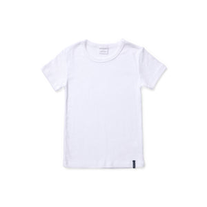 Kids Thermal Tee - White