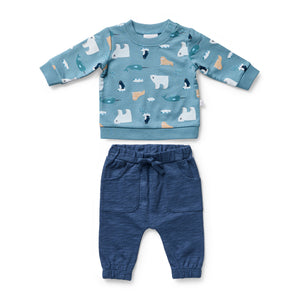Arctic Track Jumper & Pant Set