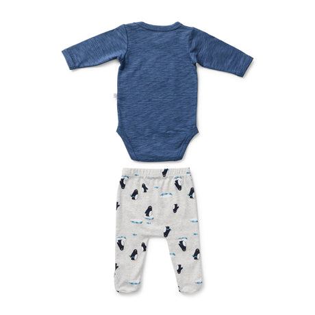 Penguin Friends Bodysuit & Footed Legging Set