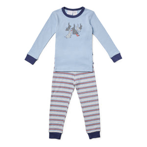 Boys Blue Bunny Pyjamas