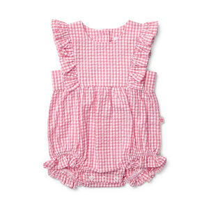 Little Bows Woven Frill Romper