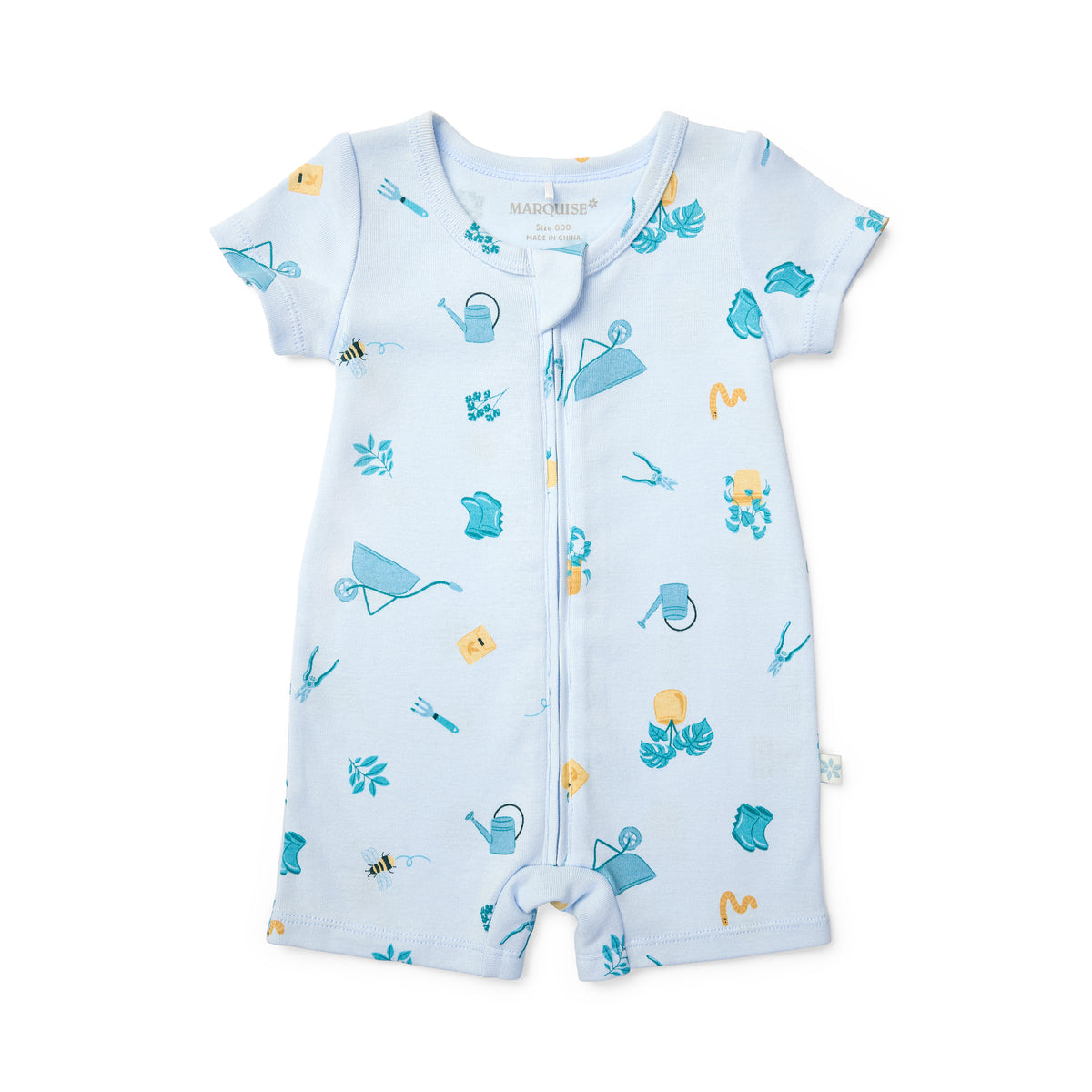 Bert's Backyard Zip Romper