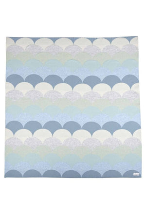 Uimi Memphis Egyptian Cotton Blanket - Sky